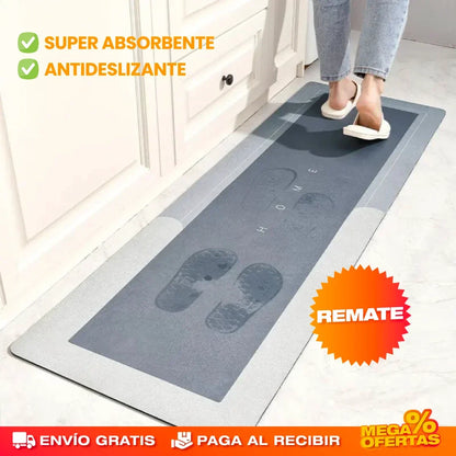 Alfombras Antideslizantes Súper Absorbentes para Cocina y Baño – Combo x2